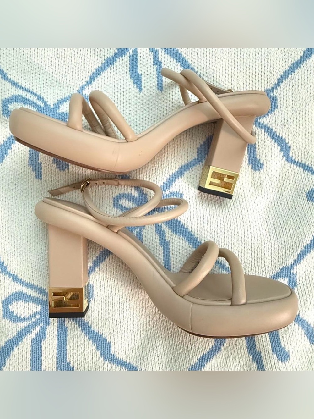 Authentic Fendi Block Heels